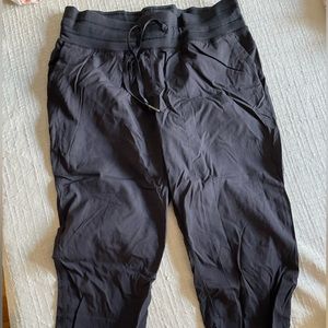 Black track pants